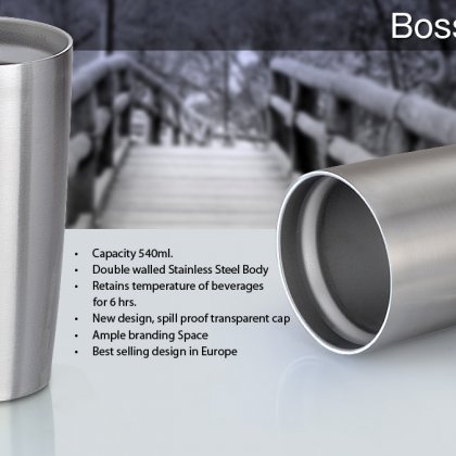 Personalized Boss Tumbler (540 Ml)