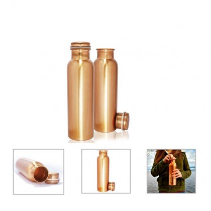 Personalized Copper Bottle - 950Ml (J O T T E R S - Cu-950) / Copper