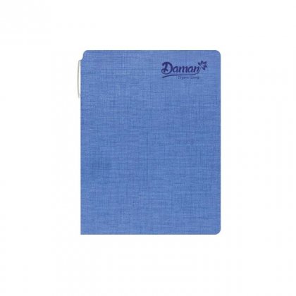 Personalized Daman Organic A5 Notebook (Blue)