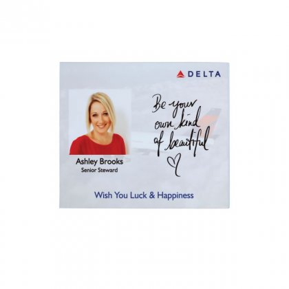 Personalized Delta Airlines Memento