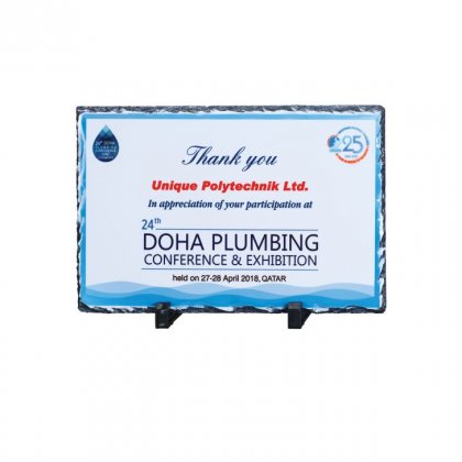 Personalized Doha Plumbing Conference Memento