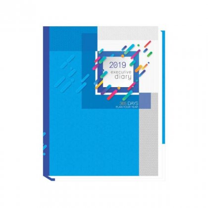 Personalized Executive Diary (Blue)