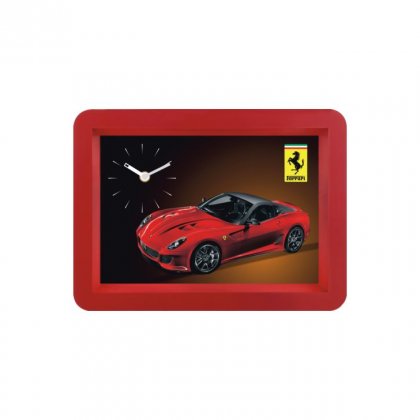Personalized Ferrari Wall Clock (6"X9")