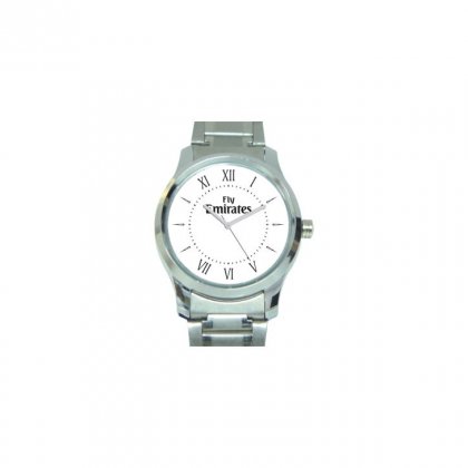 Personalized Fly Emirates Matte Finish Box Wrist Watch