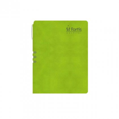 Personalized Fortis A5 Notebook (Green)