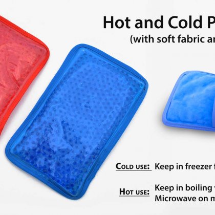 Personalized hot and cold pack