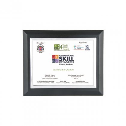 Personalized International Skill Printing Size Memento (5"X7")