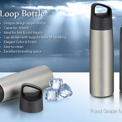 Personalized Loop Steel Bottle (850 Ml)