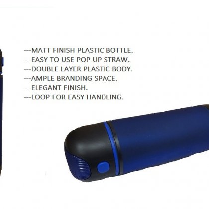 Personalized Matt Plastic Bottle (420 Ml)