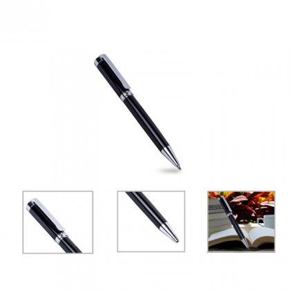 Personalized Metal Pens (G E N E R I C G I F T S - Florence) / Black/Chrome