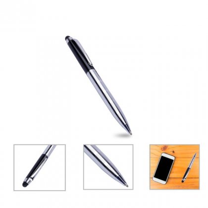 Personalized Metal Pens (G E N E R I C G I F T S - Parma) / Black/Chrome