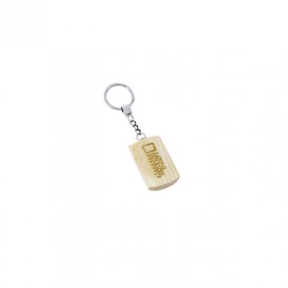 Personalized National Geographics Keychain