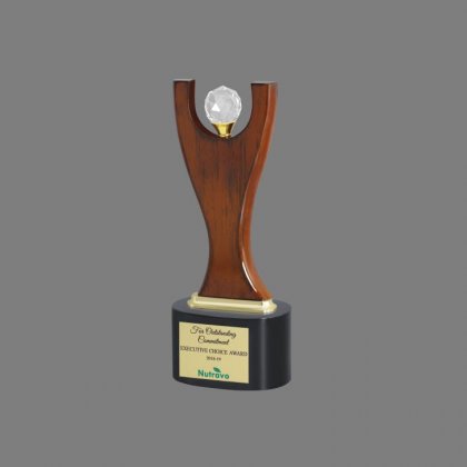 Personalized Nutravo Award Trophy