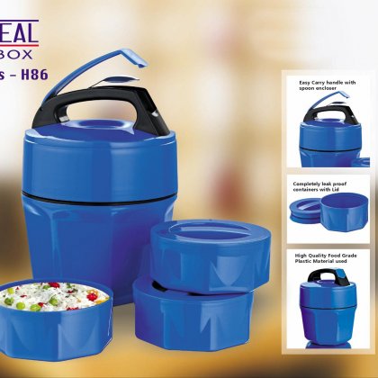 Personalized octomeal lunch box - 3 containers (plastic)