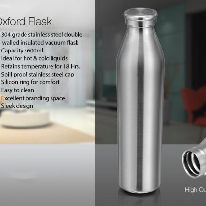 Personalized Oxford Flask (600 Ml)