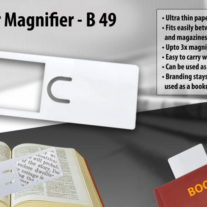 Personalized paper magnifier