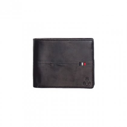 Personalized Classic Black Premium Leatherette Wallet