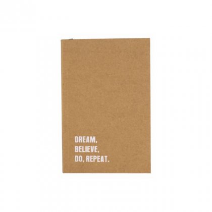 Personalized Dream Kraft Softcover Notebook