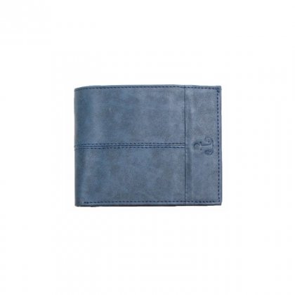 Personalized Earth Blue Premium Leatherette Wallet