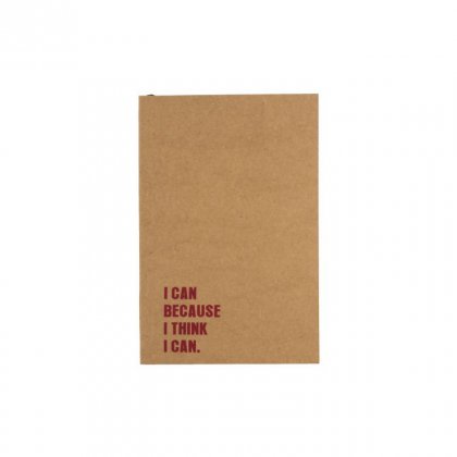 Personalized I Can Kraft Softcover Notebook