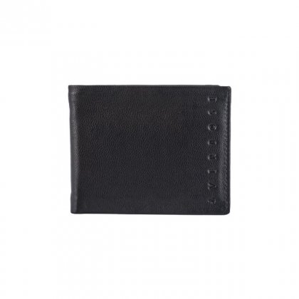 Personalized Mirror Black Premium Leatherette Wallet