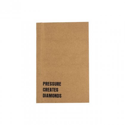 Personalized Pressure Kraft Softcover Notebook