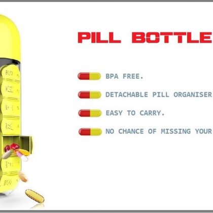 Personalized Pill Bottle (700 Ml)