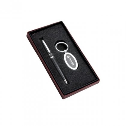 Personalized Samsonite (Ball Pen+ Key-Chain) Gift Set