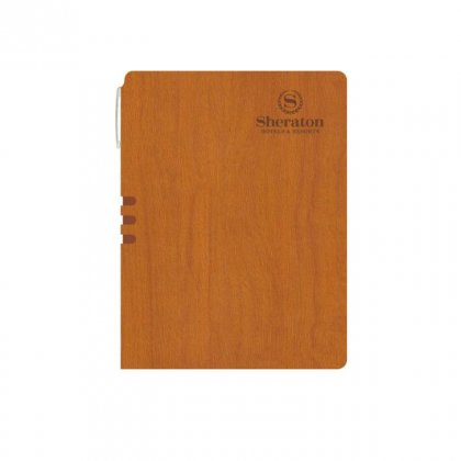 Personalized Sheraton A5 Notebook (Brown Color)