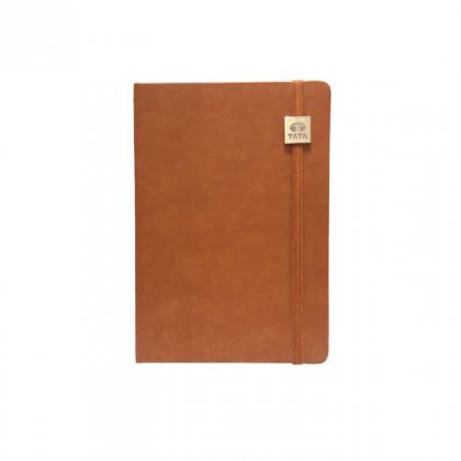 Personalized Tata A5 Notebook (Tan Color)