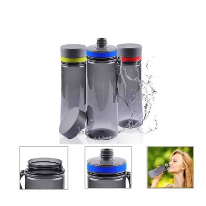 Personalized Tritan Sports Bottle - 800Ml (Bpa Free) (J O T T E R S - Trans) / Blue/Gray Red/Gray Green/Gray