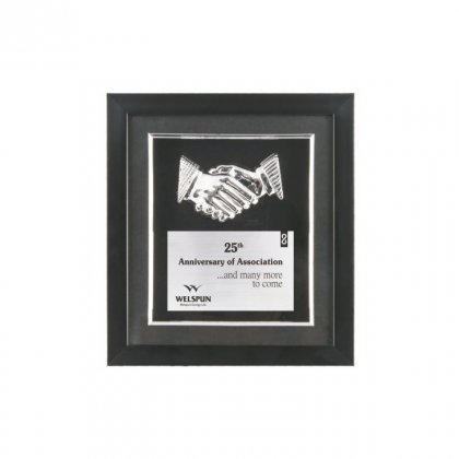 Personalized Welspun Engraving Area Memento (2.75"X4.5")
