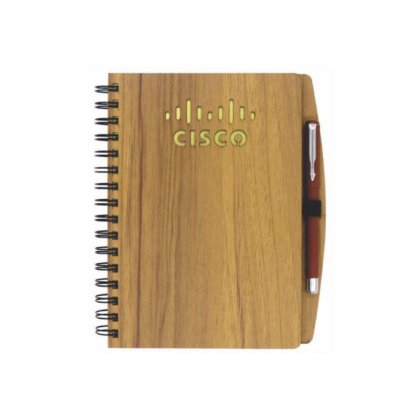 Personalized Wooden Notebook