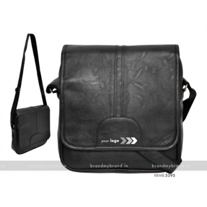 Personalized Black Sling Bag
