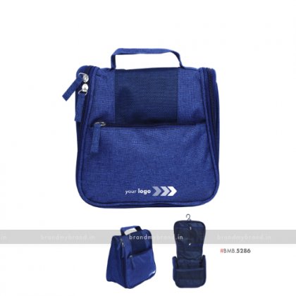 Personalized Blue Travel Bags