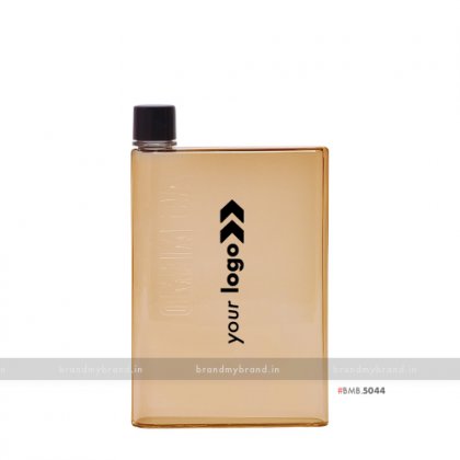 Personalized A5 Memo Bottle Brown 420ml