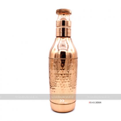 Personalized Champagne Copper Bottle