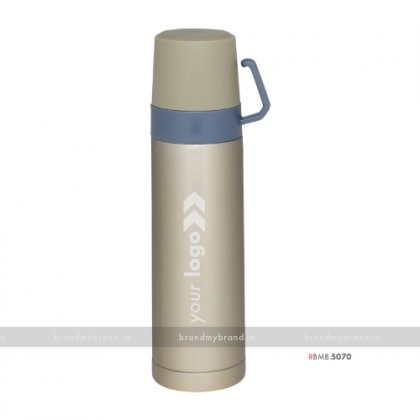 Personalized Golden Double Cup Flask 500ml