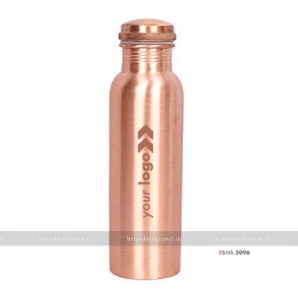 Personalized Good Health Copper Bottle
