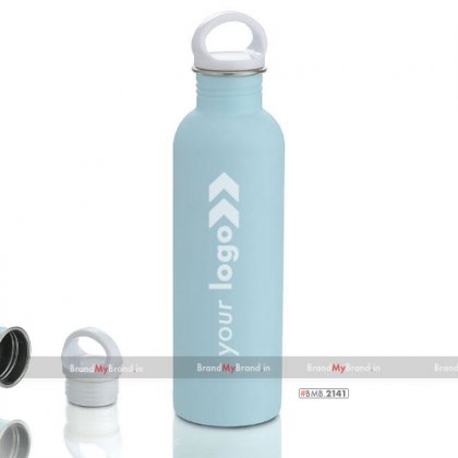 Personalized noble single wall steel bottle (900 ml)