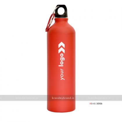 Personalized Red Matt Sports Bottle 750ml