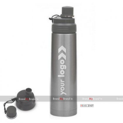 Personalized silver freedom-double wall flask (900 ml)