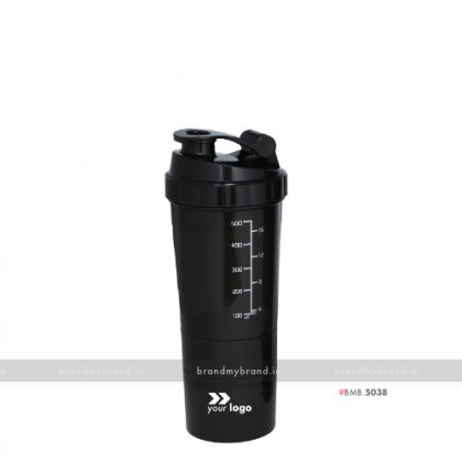 Personalized Spider Gym Shaker Black 500ml