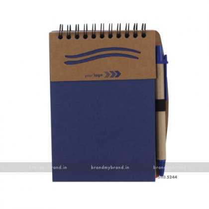 Personalized Blue Wiro Notepad