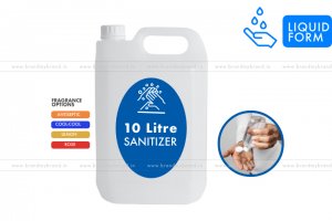 10 Litre Liquid Hand Rub Sanitizer (HDPE) Bottle