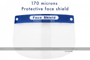 170 microns Protective face shield