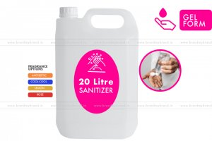 20 Litre Gel Form - Hand Cleanser Sanitizer (HDPE Bottle)