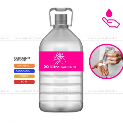 20 Litre Gel Form - Hand Cleanser Sanitizer (Pet Bottle)