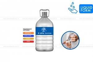 5 Litre Liquid Hand Rub Sanitizer (Pet Bottle)