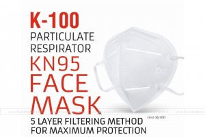 K100/KN95 particulate respirator face mask